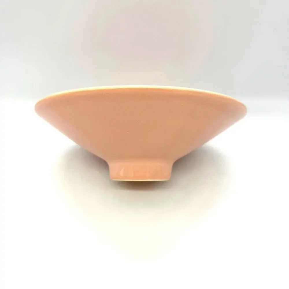 Vintage Mid Century Modern Haegar Low Profile Salmon Color 8